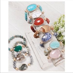 ✅ Natural Stone Stretch Bracelet